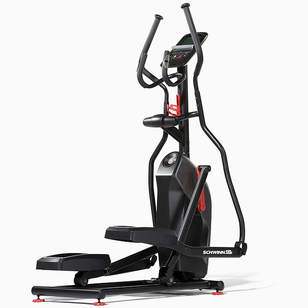 Kompaktiškas magnetinis elipsinis treniruoklis Schwinn 510E LCD