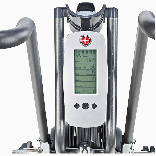 CrossFit" dviratis treniruoklis su oro pasipriešinimu Schwinn Airdyne AD6i HIIT LCD
