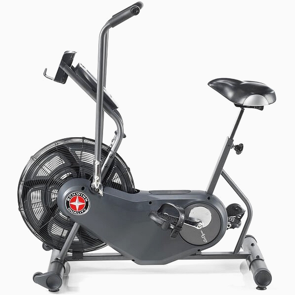 CrossFit" dviratis treniruoklis su oro pasipriešinimu Schwinn Airdyne AD6i HIIT LCD