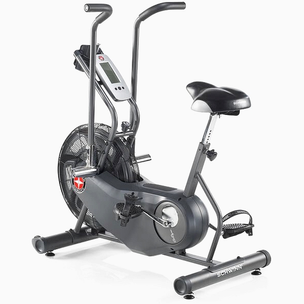 CrossFit" dviratis treniruoklis su oro pasipriešinimu Schwinn Airdyne AD6i HIIT LCD