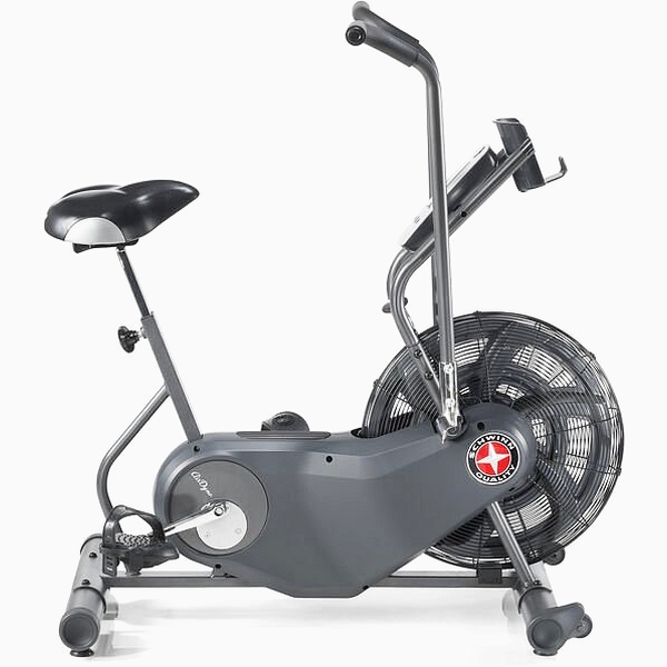 CrossFit" dviratis treniruoklis su oro pasipriešinimu Schwinn Airdyne AD6i HIIT LCD