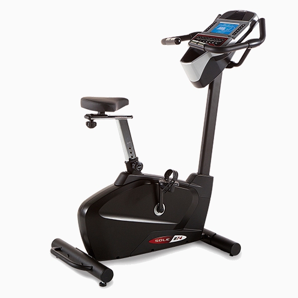 Vertikalus magnetinis dviratis treniruoklis Sole Fitness B74 LCD