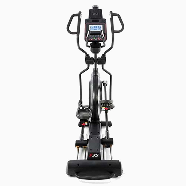 Elipsinis treniruoklis su reguliuojama (auto.) įkalne Sole Fitness E35 LCD