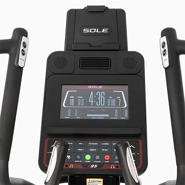 Elipsinis treniruoklis Sole Fitness E95 LCD