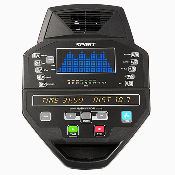 Dviratis treniruoklis Spirit Fitness CR800 LED PRO