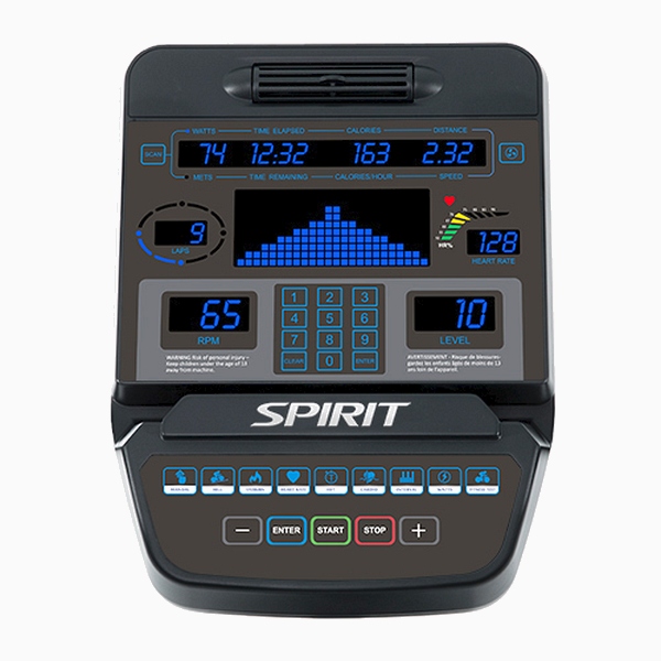 Dviratis treniruoklis Spirit Fitness CU900 LED PRO