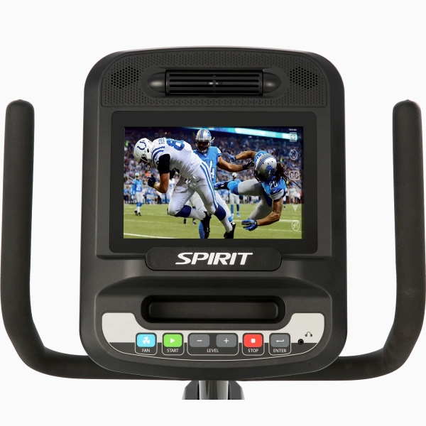 Profesionalus horizontalus dviratis treniruoklis Spirit Fitness CR900 TFT 10" PRO