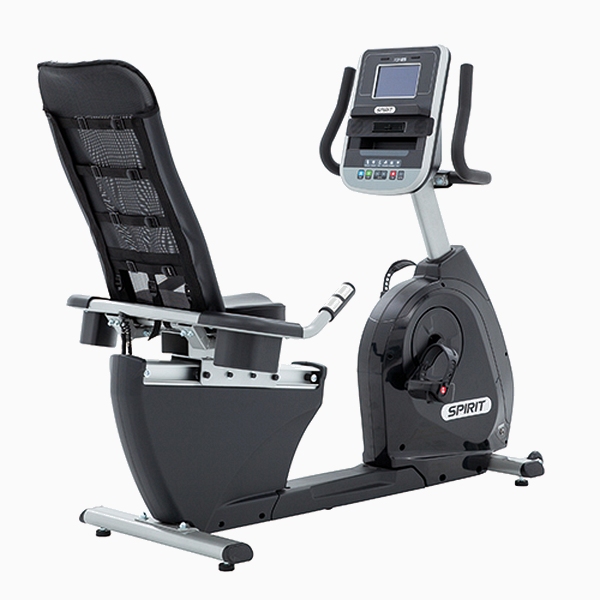 Pusiau profesionalus horizontalus dviratis treniruoklis Spirit Fitness XBR25 LCD