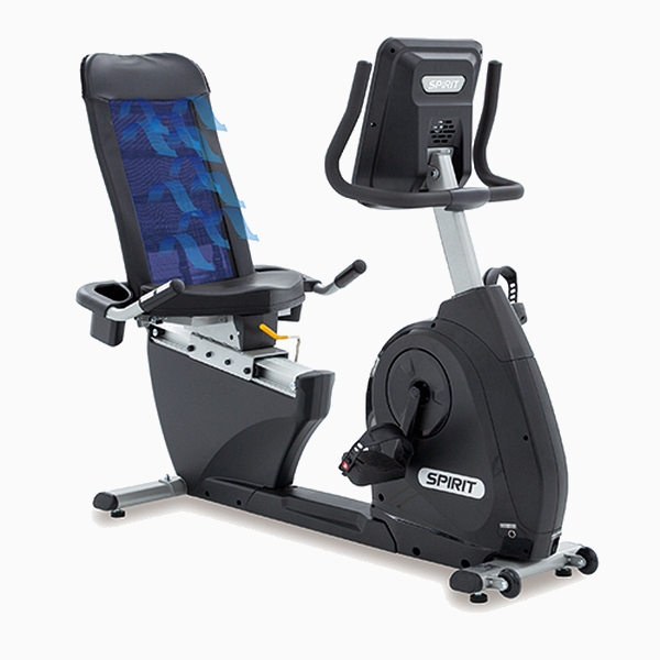 Pusiau profesionalus horizontalus dviratis treniruoklis Spirit Fitness XBR25 LCD