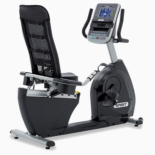 Horizontalus dviratis treniruoklis intensyvioms treniruotėms Spirit Fitness XBR95 LCD Horizontalus dviratis treniruoklis intensyvioms treniruotėms Spirit Fitness XBR95 LCD