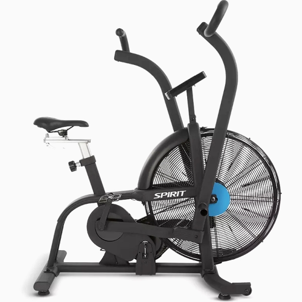 CrossFit" dviratis treniruoklis su oro pasipriešinimu Spirit Fitness AB900 LCD