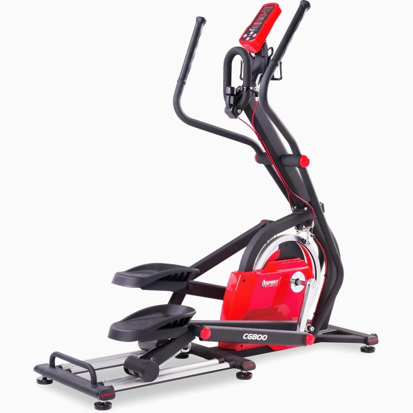 Pusiau profesionalus elipsinis treniruoklis su magnetiniu pasipriešinimu Spirit Fitness E-Glide CG800 PRO