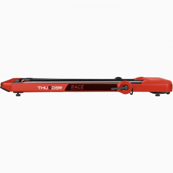 Kompaktiškas sulankstomas bėgimo / ėjimo takelis Thunder RunPad RACE-Red LCD