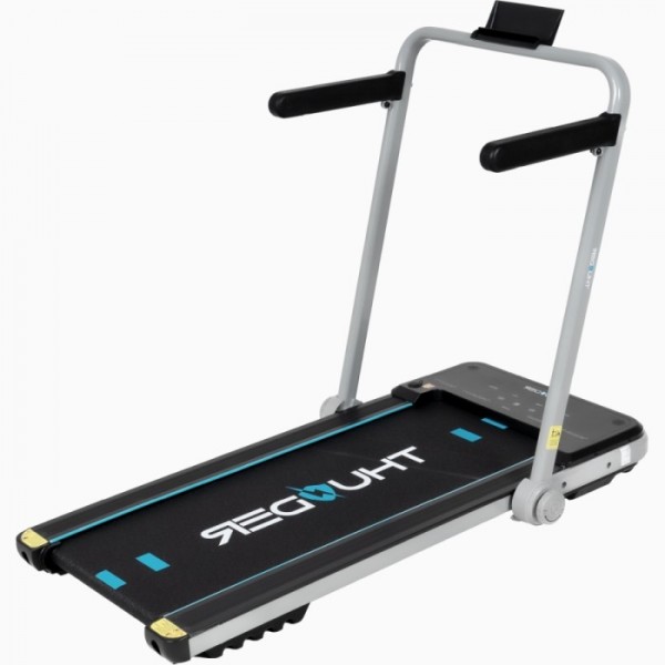 Kompaktiškas sulankstomas bėgimo / ėjimo takelis Thunder RunPad IMPACT-Silver LCD
