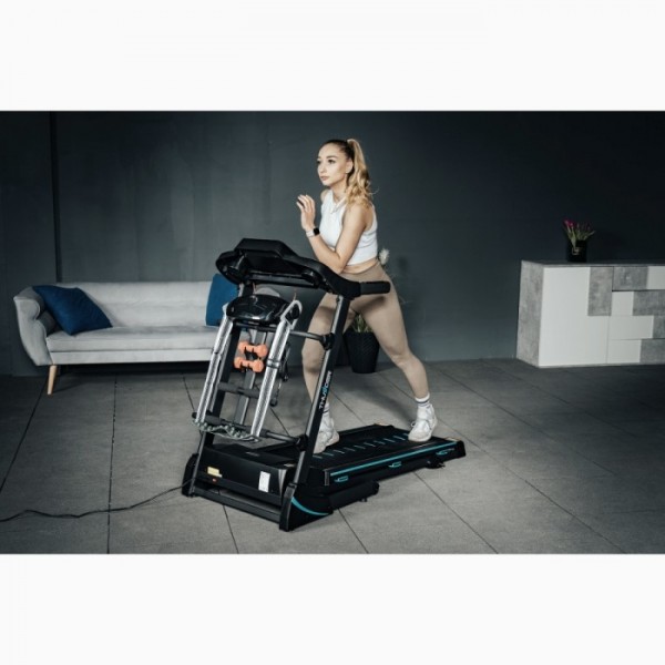 Bėgimo takelis Thunder ICON-D-Black Vibro LCD