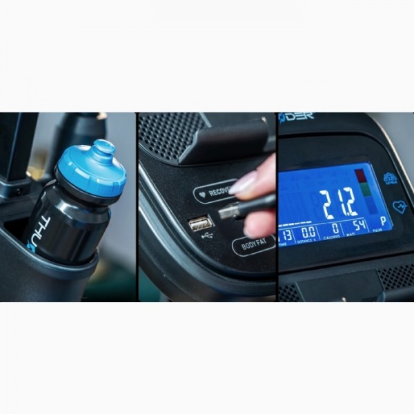 Išmanusis dviratis treniruoklis - ergometras Thunder ATARO-Ergometer LCD
