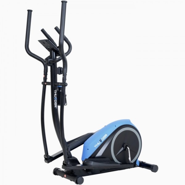 Elipsinis treniruoklis su magnetiniu pasipriešinimu Thunder ATROX-Black LCD