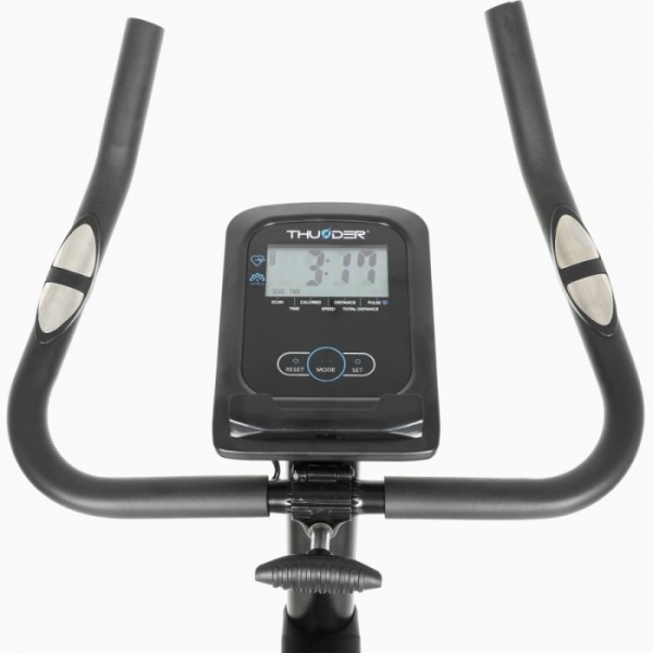 Dviratis treniruoklis su rankiniu (mechaniniu) valdymu Thunder Bike MICRUS LCD