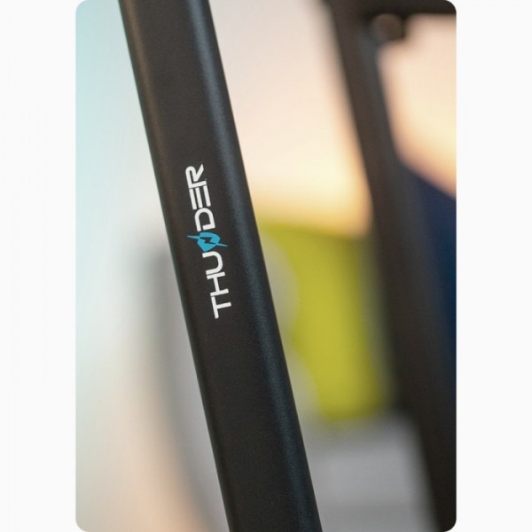 Kompaktiškas sulankstomas bėgimo / ėjimo takelis Thunder RunPad IMPACT-Blue LCD