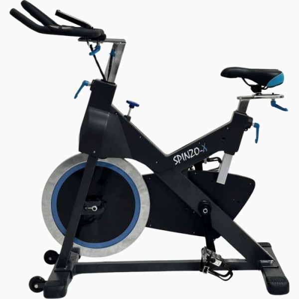 Spiningo dviratis treniruoklis su rankiniu (mechaniniu) valdymu Thunder Spinner SPINZO-X LCD