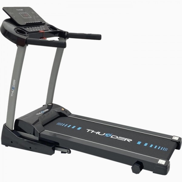Sulankstomas bėgimo / ėjimo takelis Thunder Treadmill NETO-Black LCD