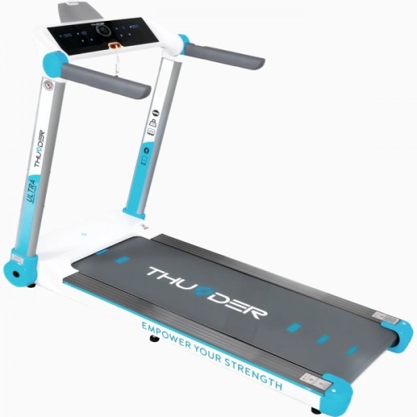 Kompaktiškas sulankstomas bėgimo / ėjimo takelis Thunder RunPad ULTRA-White LED