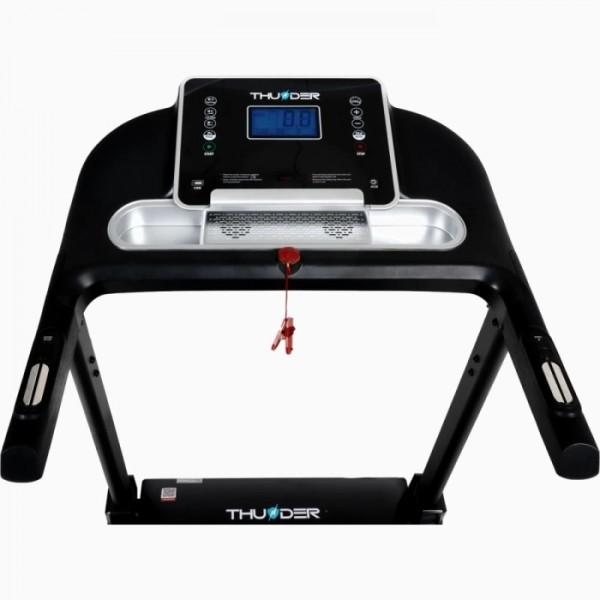 Sulankstomas bėgimo / ėjimo takelis Thunder Treadmill RAPID-Black LCD