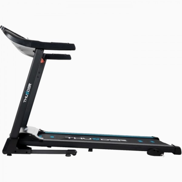 Sulankstomas bėgimo / ėjimo takelis Thunder Treadmill RAPID-Black LCD