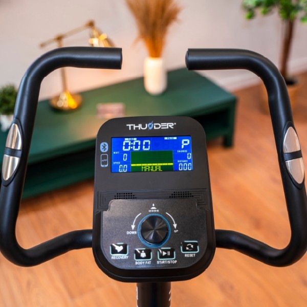 Išmanusis dviratis treniruoklis - ergometras Thunder TRIX-Ergometer LCD