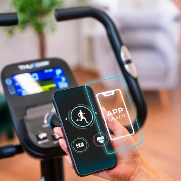 Išmanusis dviratis treniruoklis - ergometras Thunder TRIX-Ergometer LCD