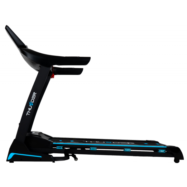 Sulankstomas bėgimo / ėjimo takelis Thunder Treadmill Core-S-BLACK LCD