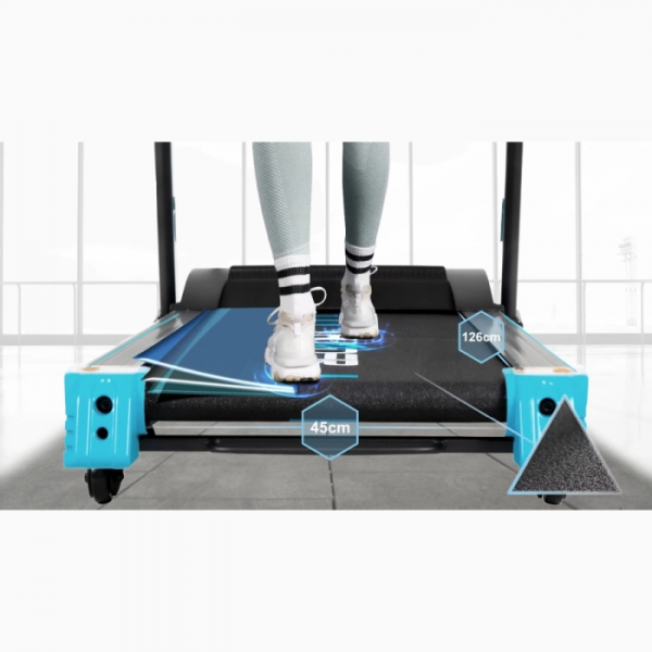 Bėgimo takelis Thunder REACT-DS-Black Vibro TFT