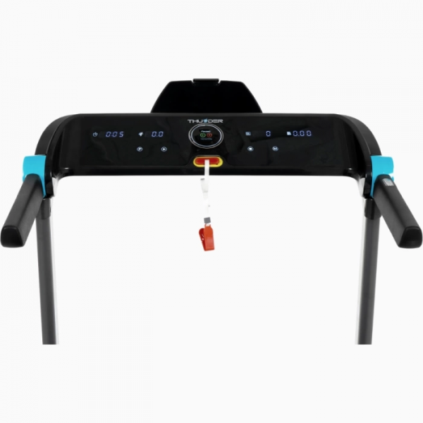 Kompaktiškas sulankstomas bėgimo / ėjimo takelis Thunder RunPad ULTRA-Black LED Kompaktiškas sulankstomas bėgimo / ėjimo takelis Thunder RunPad ULTRA-Black LED
