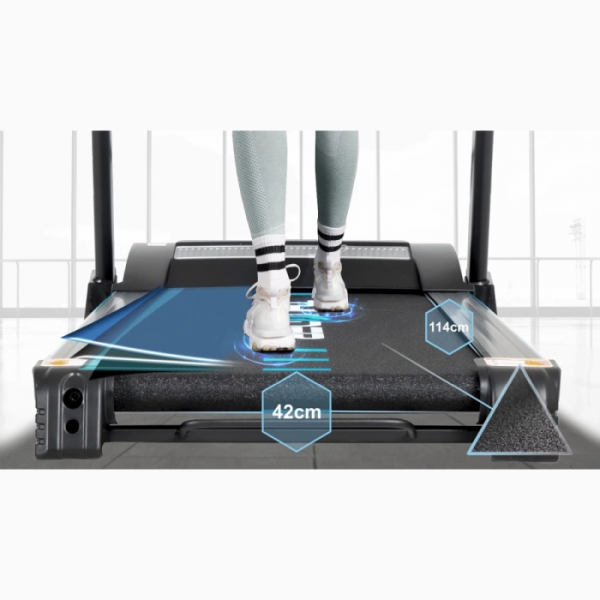 Bėgimo takelis Thunder Treadmill ICON-Black LCD