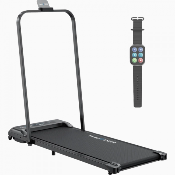 Kompaktiškas sulankstomas bėgimo / ėjimo takelis Thunder WalkingPad VIVA-SL LED