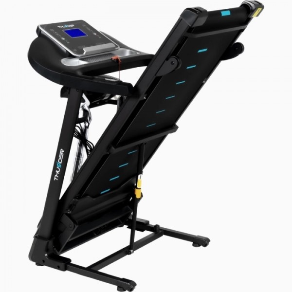 Sulankstomas bėgimo / ėjimo takelis Thunder RAPID-Black Vibro LCD