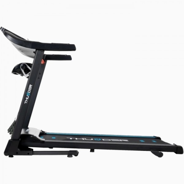 Sulankstomas bėgimo / ėjimo takelis Thunder RAPID-Black Vibro LCD