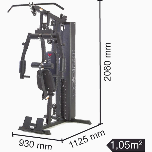 Daugiafunkcinis treniruoklis Toorx Gym MSX-60 - 70kg