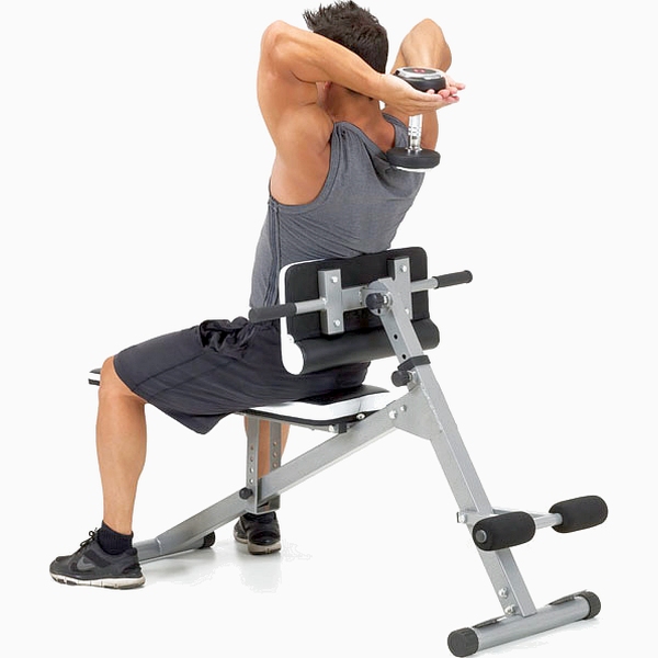 Sulankstomas universalus treniruočių suoliukas Toorx WBX-40 Multi Fit