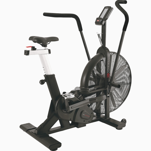Profesionalus CrossFit" dviratis treniruoklis su oro pasipriešinimu Toorx BRX AirCrossBike LCD PRO Profesionalus CrossFit" dviratis treniruoklis su oro pasipriešinimu Toorx BRX AirCrossBike LCD PRO