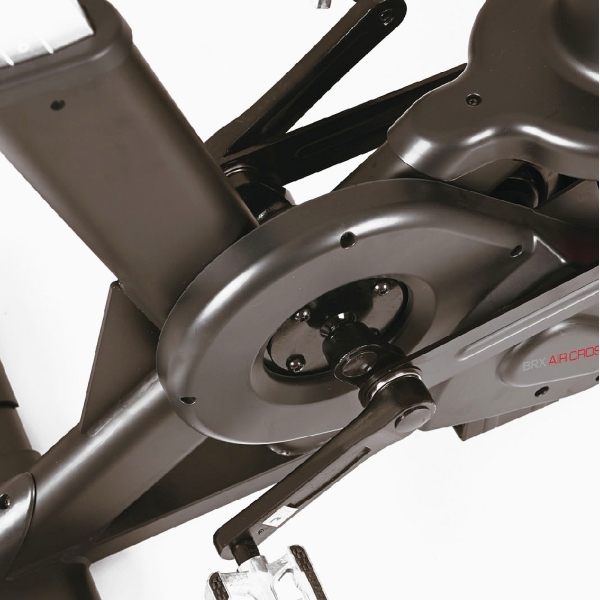 Profesionalus CrossFit" dviratis treniruoklis su oro pasipriešinimu Toorx BRX AirCrossBike LCD PRO Profesionalus CrossFit" dviratis treniruoklis su oro pasipriešinimu Toorx BRX AirCrossBike LCD PRO