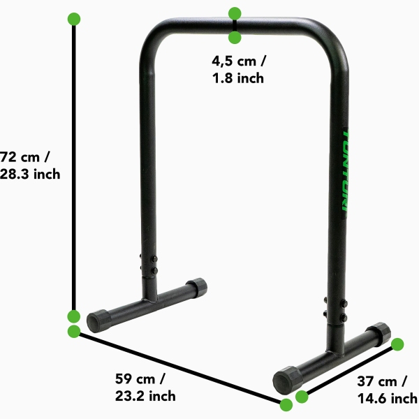 Lygiagretės Tunturi Parallettes (2 pcs)