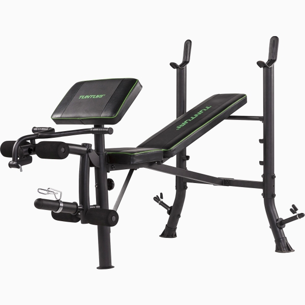 Štangos suoliukas su stovais Tunturi Bench WB40 Štangos suoliukas su stovais Tunturi Bench WB40