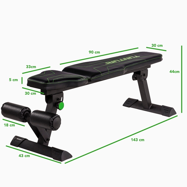 Sulankstomas universalus treniruočių suoliukas Tunturi Bench FB80 Sulankstomas universalus treniruočių suoliukas Tunturi Bench FB80