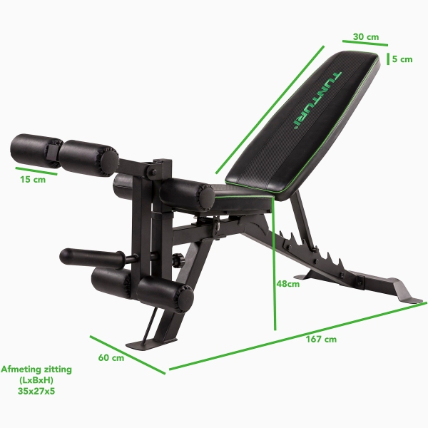 Universalus treniruočių suoliukas Tunturi Bench UB60 Universalus treniruočių suoliukas Tunturi Bench UB60