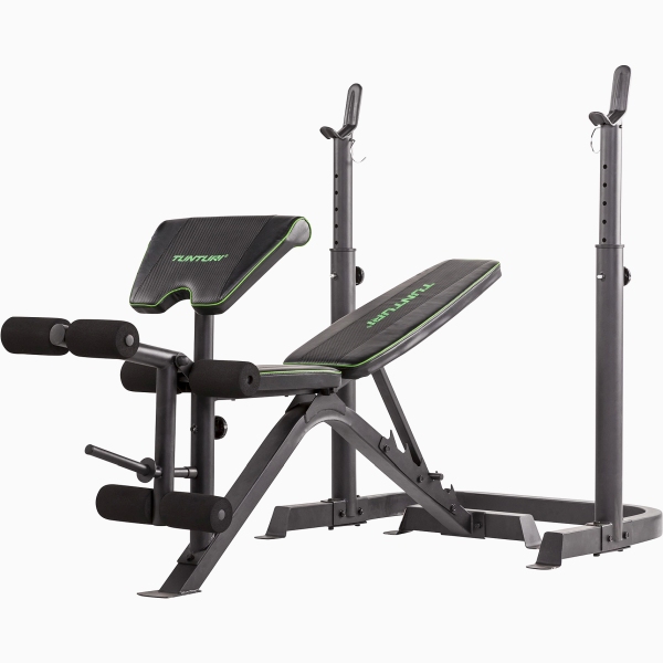 Štangos suoliukas su stovais Tunturi Bench WB50 Štangos suoliukas su stovais Tunturi Bench WB50