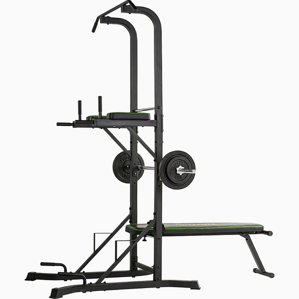 Pastatomas skersinis su lygiagretėmis Tunturi Power Tower PT-60 Pastatomas skersinis su lygiagretėmis Tunturi Power Tower PT-60