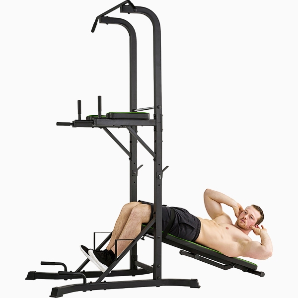 Pastatomas skersinis su lygiagretėmis Tunturi Power Tower PT-60 Pastatomas skersinis su lygiagretėmis Tunturi Power Tower PT-60