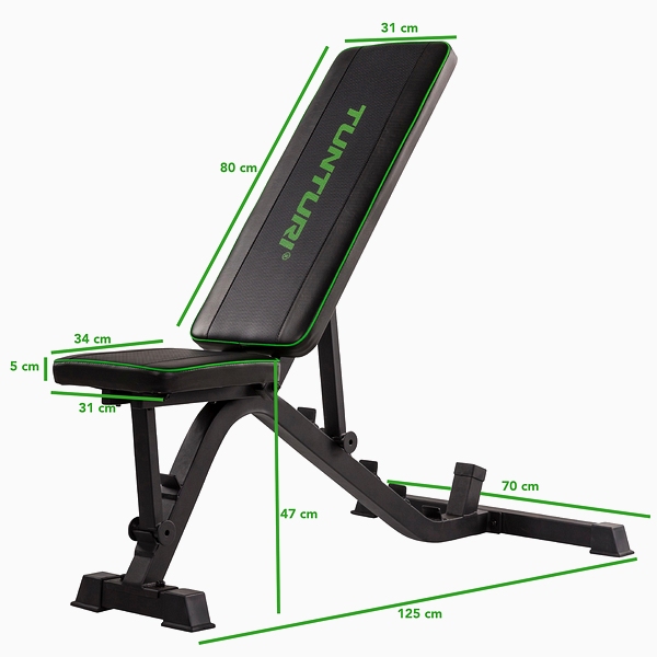 Universalus treniruočių suoliukas Tunturi Bench UB40 Universalus treniruočių suoliukas Tunturi Bench UB40