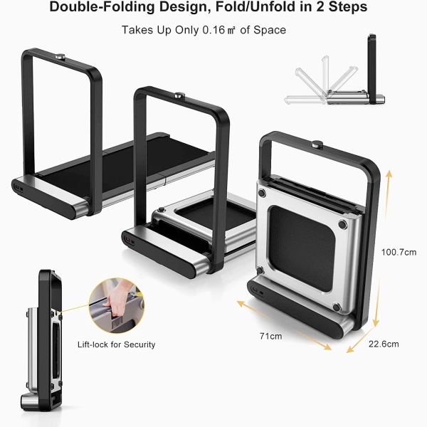 Kompaktiškai sulankstomas vaikščiojimo takelis Xiaomi Kingsmith Walkingpad X21 OLED (EU) vaikščiojimo takelis